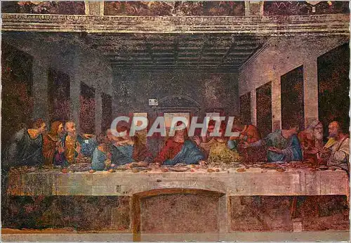 Cartes postales moderne Milano la cene de leonardo de vinci