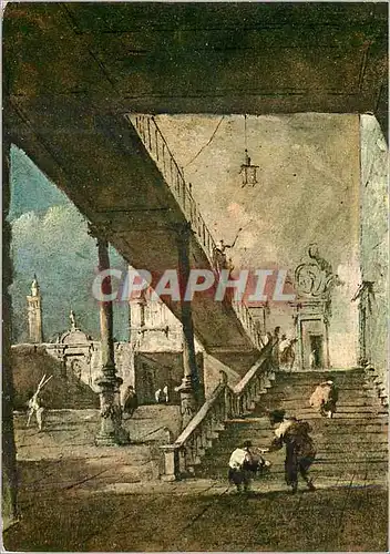 Cartes postales moderne Venezia 1712 1798 Torino gallerie sabauda francesco guardi