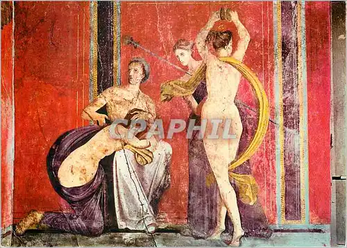 Cartes postales moderne Pompei villa dei misteri la flagellant et la bacchante