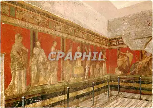 Moderne Karte Pompei villa des mysteres