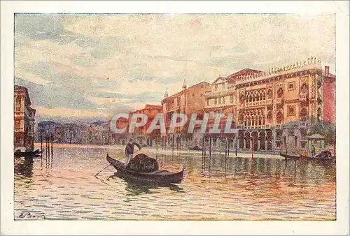 Cartes postales moderne Venezia canal grande ca d'oro
