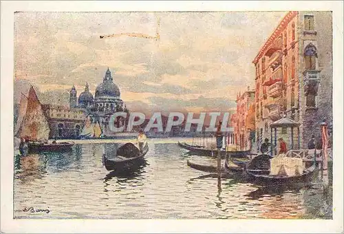 Cartes postales moderne Venezia canal grande e chiesa della salute