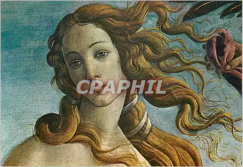 Cartes postales moderne Firenze galleria degli d'uffizi naissance de venus detail