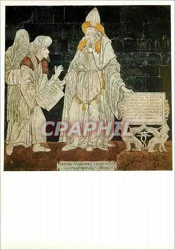 Cartes postales moderne Sienne le dome interieur giovanni di stetano mercure trismegiste