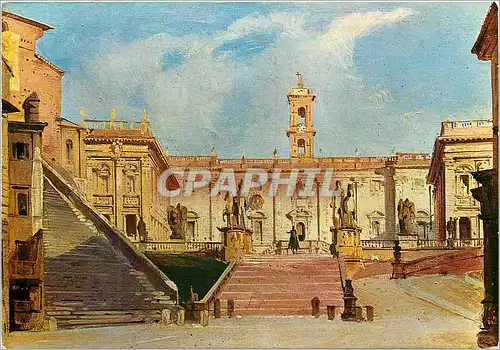 Cartes postales moderne Venezia museo d'arte moderna ca pesaro ippolito caffi