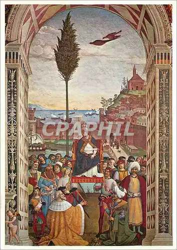 Cartes postales moderne Pinturicchio aeneas piccolomini arrives in ancona