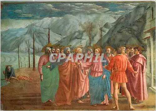 Cartes postales moderne Firenze chiesa del carmine massaco il tributo particolare