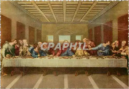 Cartes postales moderne Milano le canacle de leonardo da vinci