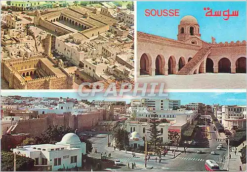 Moderne Karte Tunisie sousse