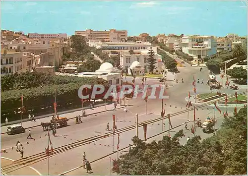 Moderne Karte Tunisie sousse ses grands boulevards