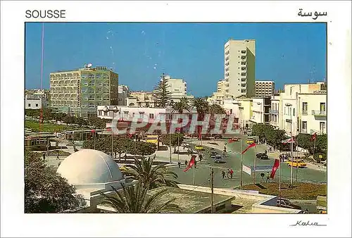 Moderne Karte Sousse (tunisie) bab bhar