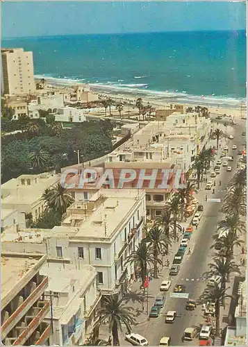 Cartes postales moderne Sousse (tunisie) la plage bou jaafar