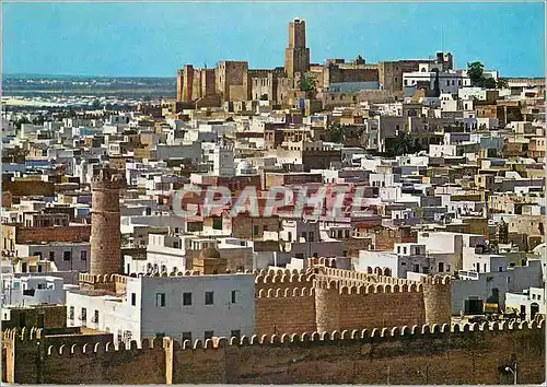 Moderne Karte Sousse (tunisie) vue generale