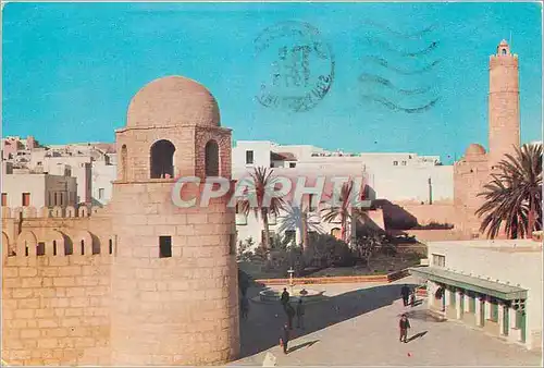 Moderne Karte Sousse (tunisie) la mosquee et la ribat