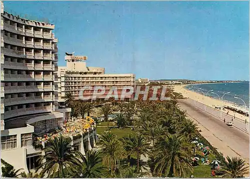 Moderne Karte Sousse (tunisie) hotels el hona et el hana beach les jardins