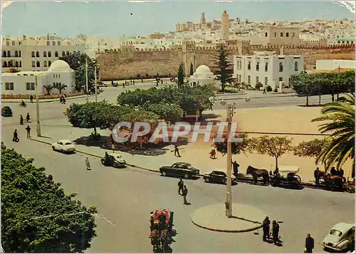 Moderne Karte Sousse (tunisie) centre ville