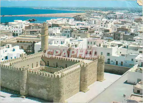 Moderne Karte Sousse (tunisie) le ribat et la ville