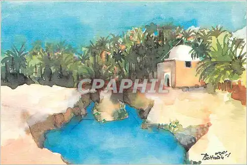 Cartes postales moderne Tozeur modele depose