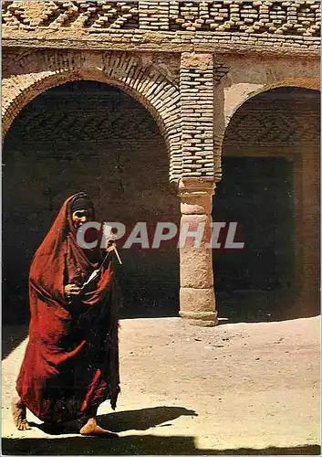 Cartes postales moderne Tozeur travail de la laine