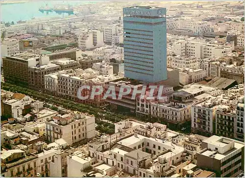 Moderne Karte Tunis vue aerienne de la ville moderne