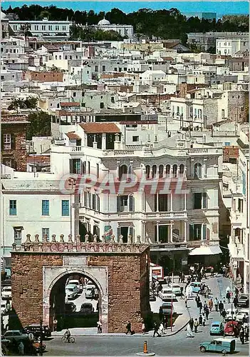 Moderne Karte Tunis vue sur la medina