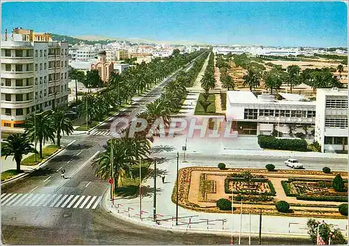 Moderne Karte Tunis avenue mohamed