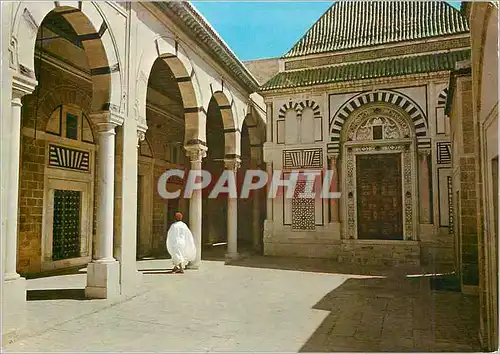 Cartes postales moderne Tunis l'interieure de la mosquee hamouda pacha