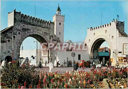 Moderne Karte Tunis bob el khadihra