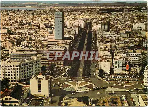 Moderne Karte Tunis vue generale de la ville europeenne
