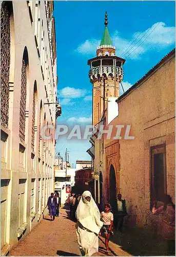 Moderne Karte Tunisie la cathedrale