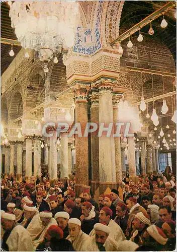 Cartes postales moderne Tunis mosquee de la zitouna vue interieure