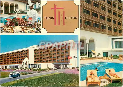 Cartes postales moderne Tunis hilton