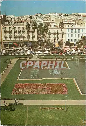 Cartes postales moderne Tunis la place de barcelona