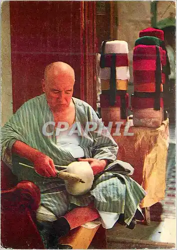 Cartes postales moderne Tunis souk des chechias