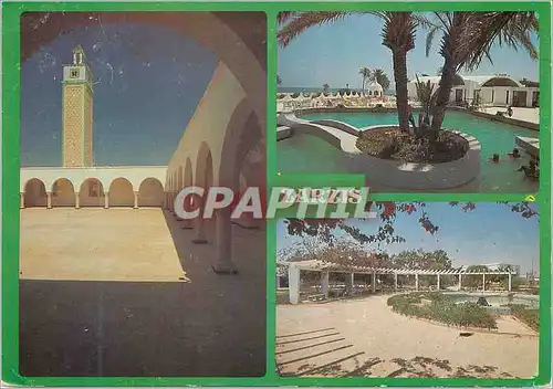 Moderne Karte tunisie zarzis et l'hotel sidi saad