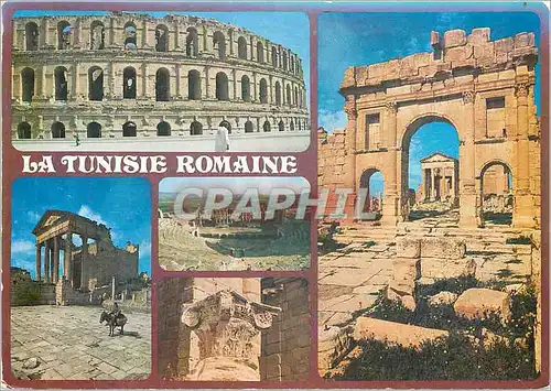 Cartes postales moderne tunisie romaine