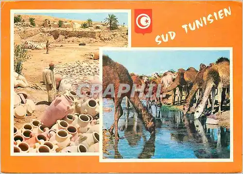 Moderne Karte Sud tunisien