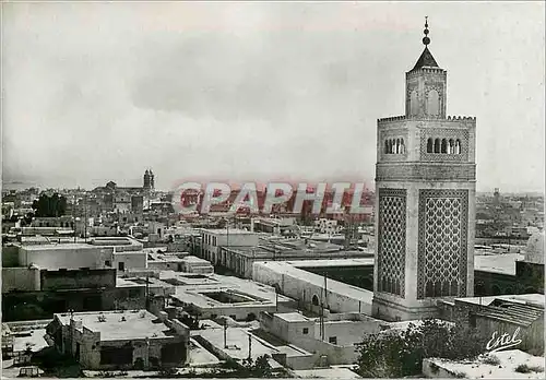 Cartes postales moderne Tunis vue generale et grande mosquee