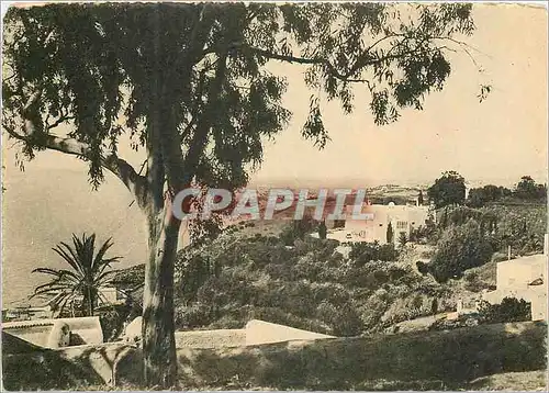 Moderne Karte Sidi bou said vue generale