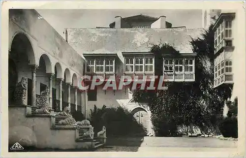 Cartes postales moderne Tunis le bardo la cour du palais