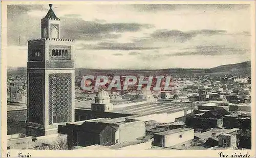 Cartes postales moderne Tunis vue generale