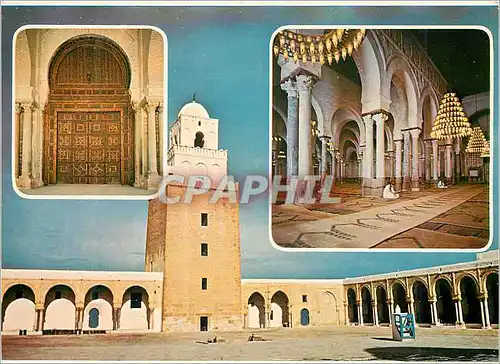 Moderne Karte Kairouan mosquee okba ibn neffa