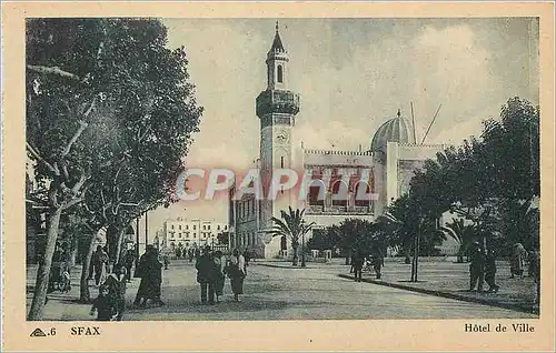 Cartes postales Sfax hotel de ville