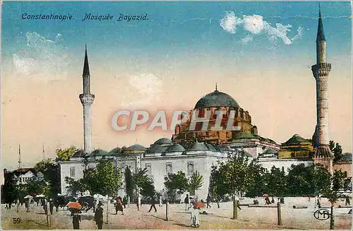 Cartes postales Constantinople mosquee bayazid