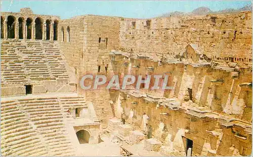 Moderne Karte Aspendos (belkis tiyatrosut)