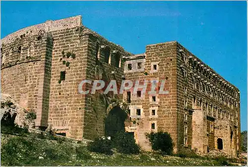 Moderne Karte Aspendos turkey