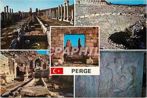 Cartes postales moderne Turkey perge antalya views from the perge