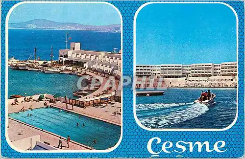 Cartes postales moderne Turkey aydin cesme altn yunus tatil kenti