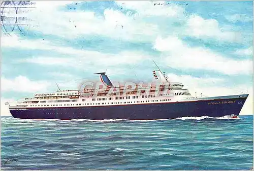 Moderne Karte Turkey Bateau Stella Solaris