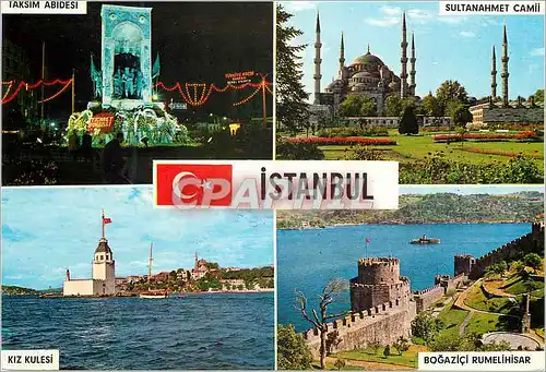 Cartes postales moderne Istanbul Turkey Salutations d'Istanbul